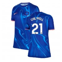 Chelsea Ben Chilwell #21 Replica Home Shirt Ladies 2024-25 Short Sleeve